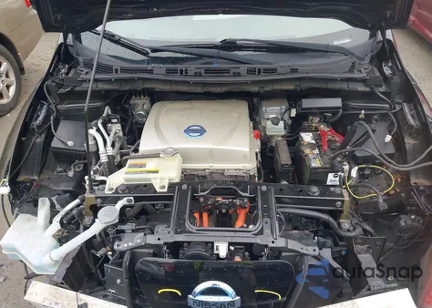 2015 Nissan Leaf Sv из США, поврежденный, VIN 1N4AZ0CP4FC327257